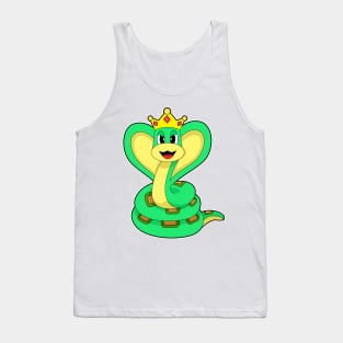 Snake King Crown Tank Top